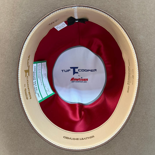 American Hat 10X Tuscan Felt Hat 6" Open Crown Tuf Cooper Collection