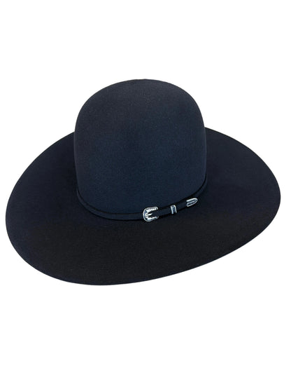Stetson Skyline 6X Black Felt Hat 6" Open Crown