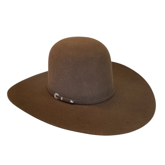 Rodeo King 7X Whiskey Open Crown Felt Hat