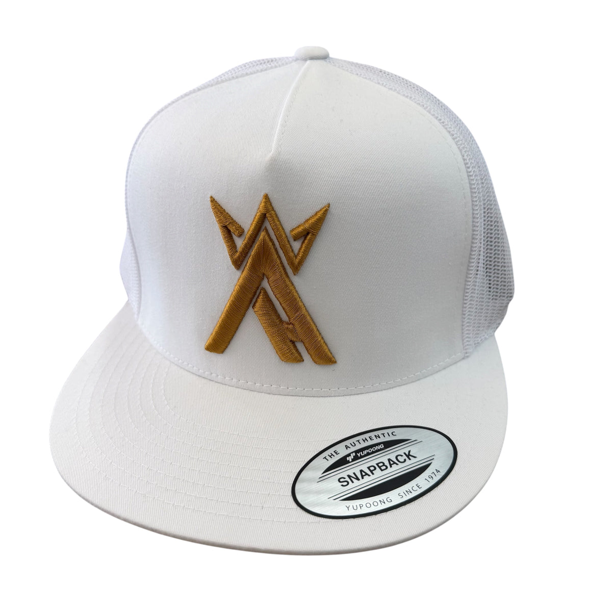 King Arctic Gold WHT Trucker Hat
