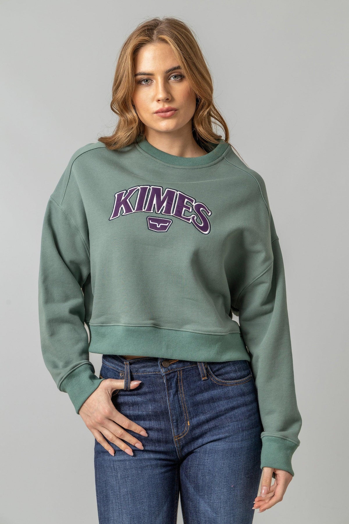Women's Kimes Ranch Colfax Crew PINE