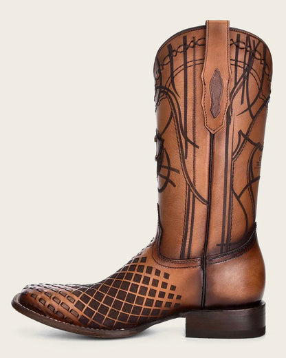 Men’s Cuadra Western Boots Honey CU500