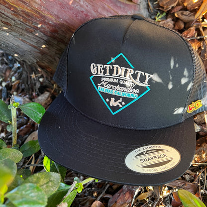 Get Dirty Merchandise TL/RG 505 Blk/Blk Trucker Hat