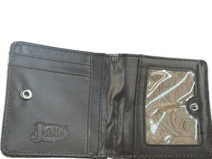 Justin Midi Wallet Embossed W/Concho 23055674W
