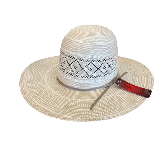 Valtierra Mocha 6" Open Crown Straw Hat