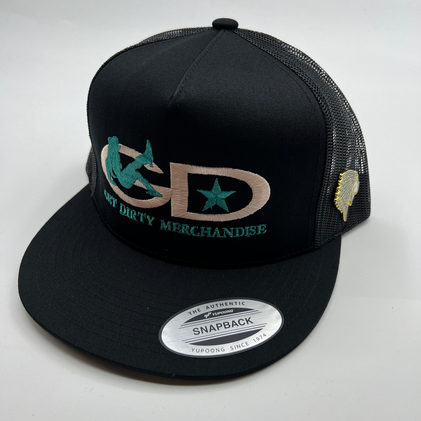 Get Dirty Merchandise Beta RG/TL Black Trucker Hat