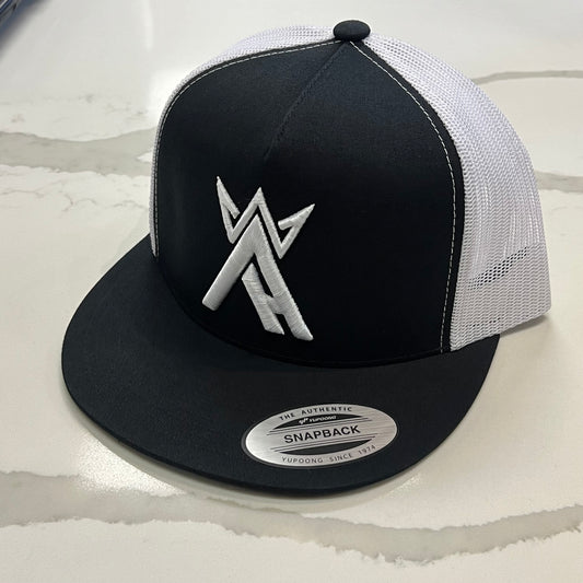 King Arctic White BW Trucker Hat