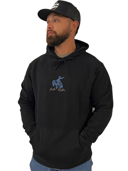Arctic Hatters Bronc Black Hoodie