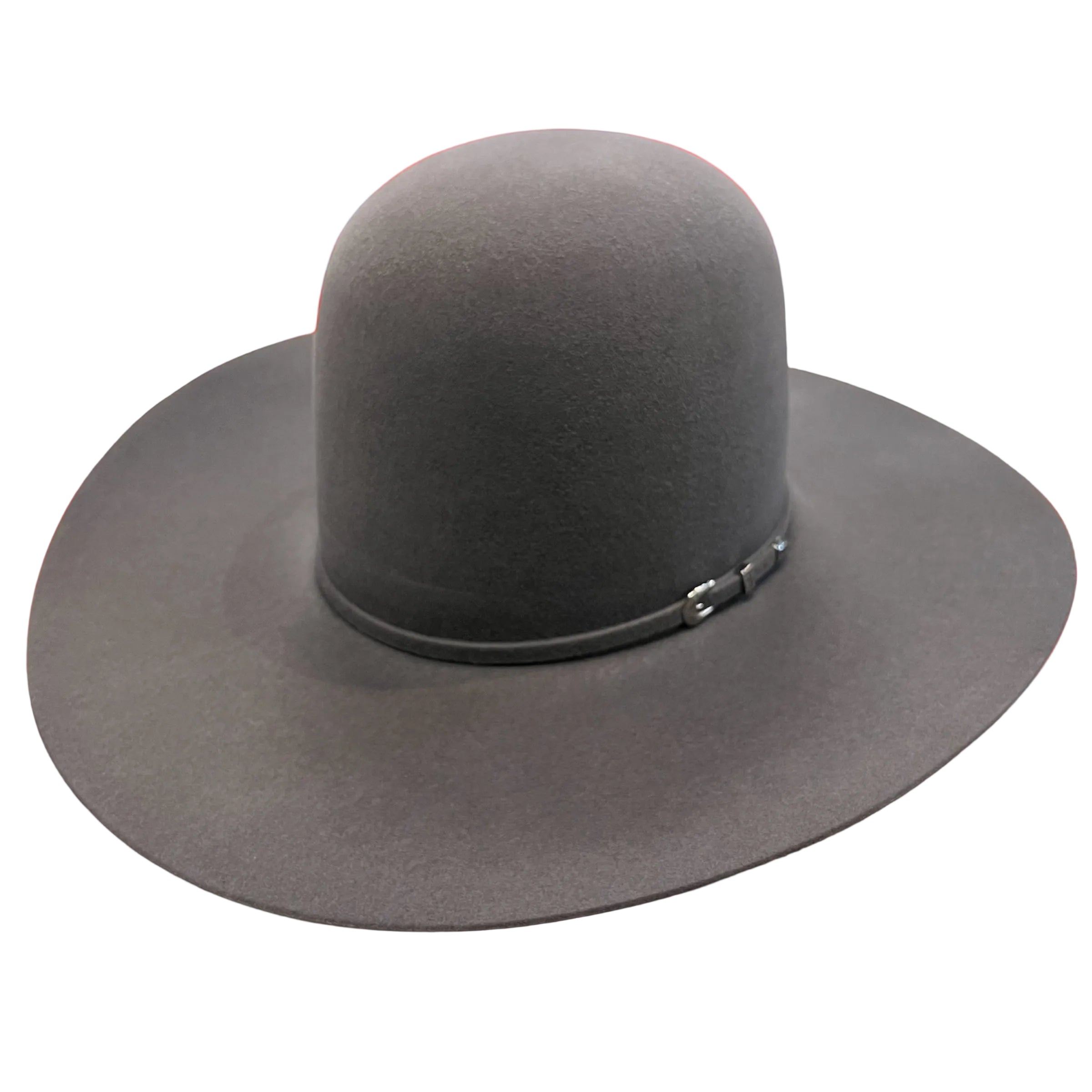 Open Rhodes Hat Rodeo King 10X Slate Open Crown Felt Hat – El Primo Western Wear