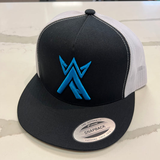 King Arctic L. Blue BW Trucker Hat