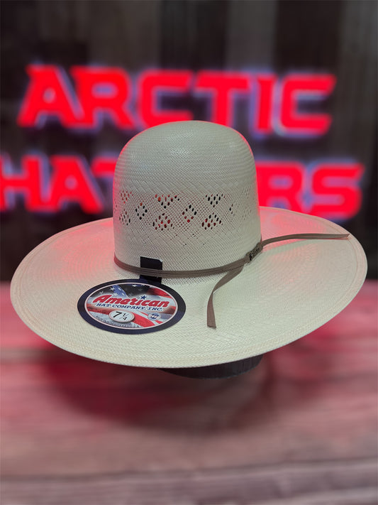 American Hat 8500 Straw 6" Open Crown
