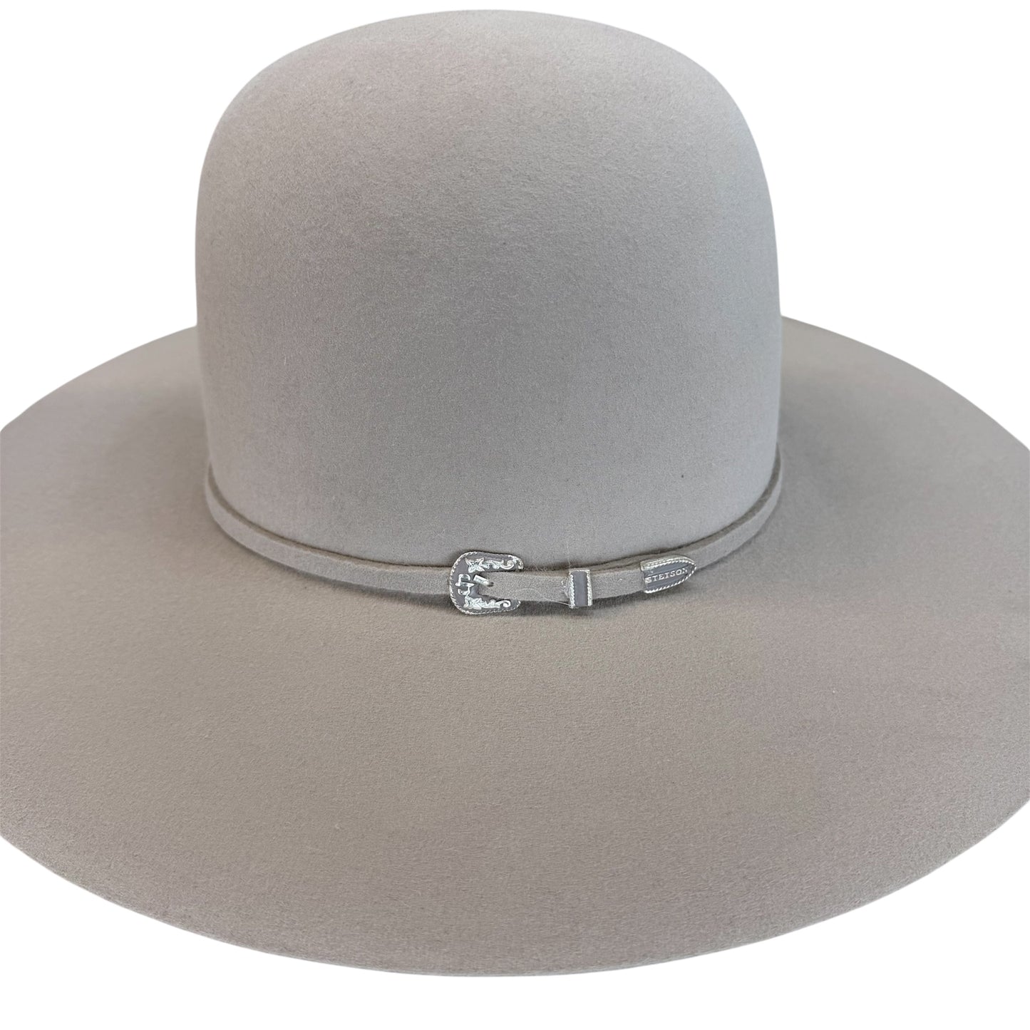 Stetson Skyline 6X Silverbelly Felt Hat 6" Open Crown