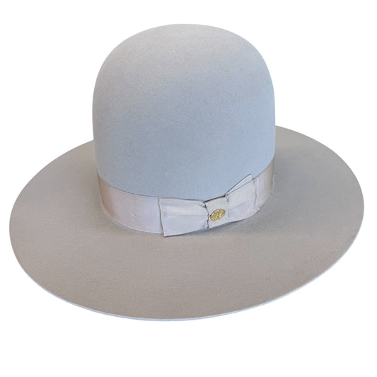 Stetson The Boss Silverbelly Tall Crown Pure Rabbit Felt 4” Brim