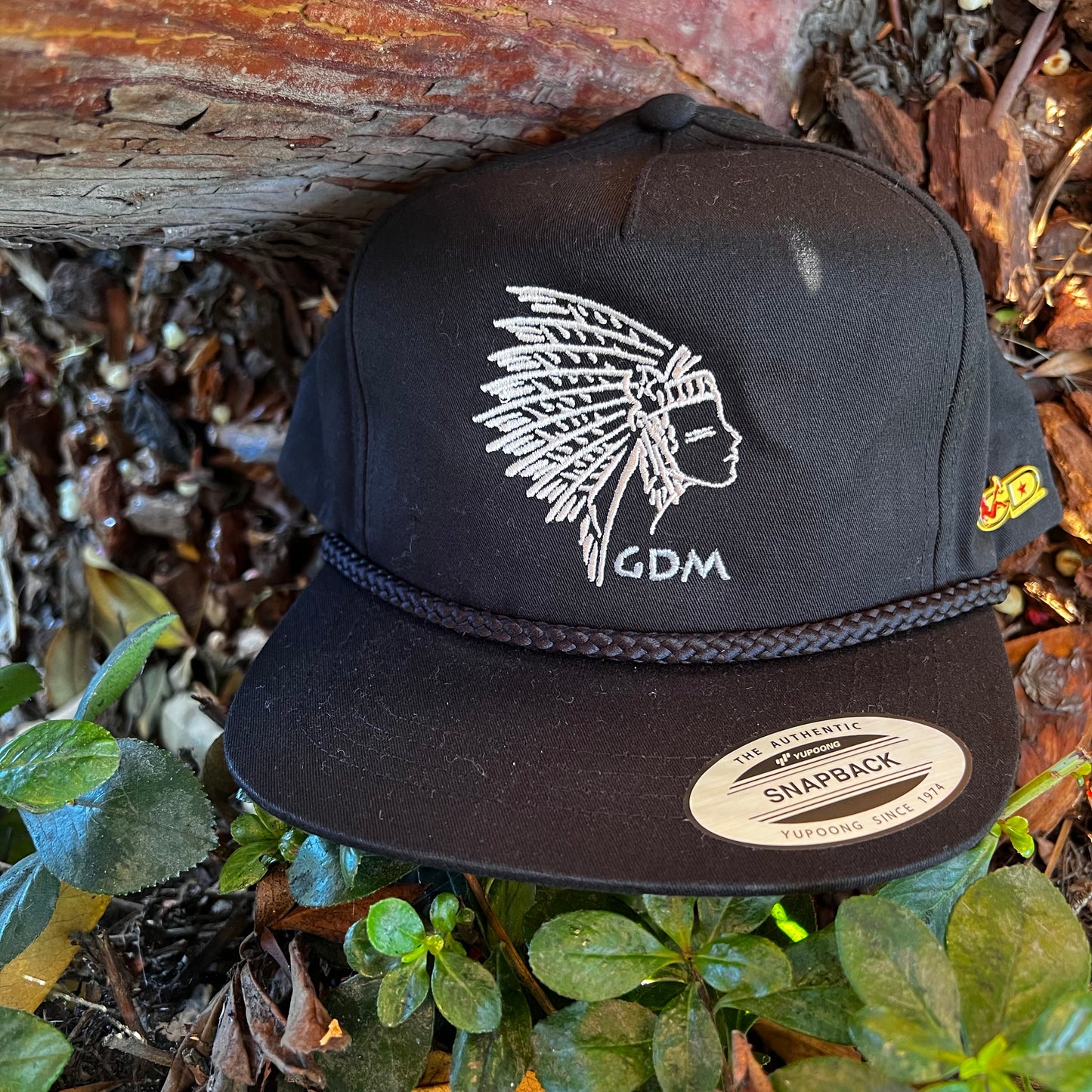 Get Dirty Merchandise RG/SLV Marty BLK Golf Hat