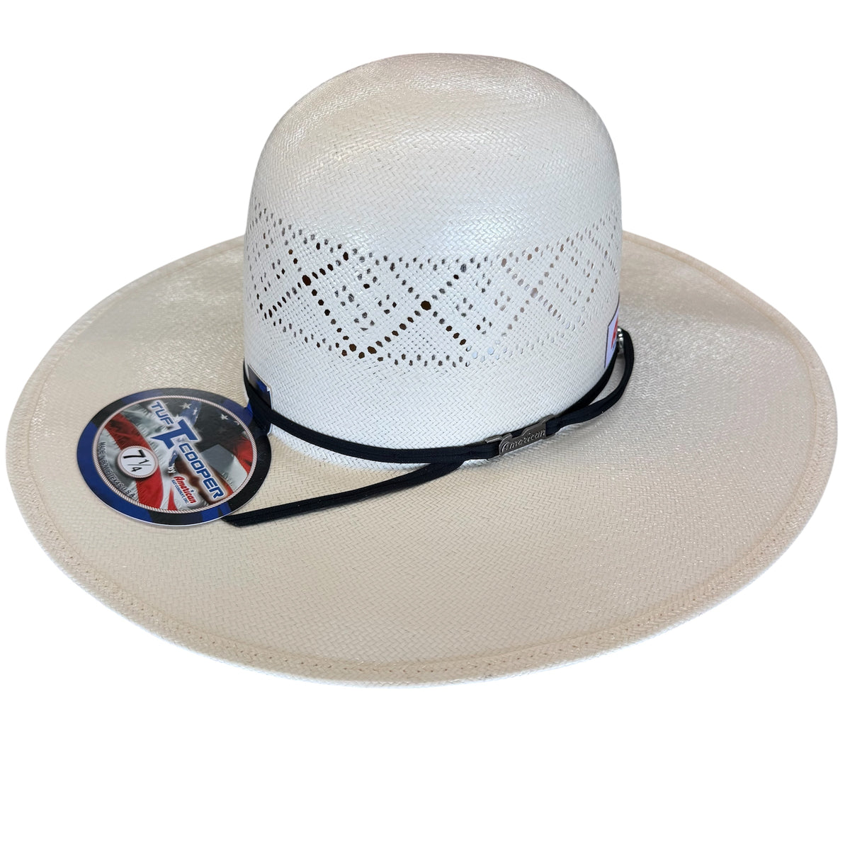 American Hat TC8800 Straw 6" Open Crown