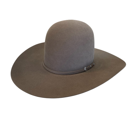 Rodeo King 7X Tan Belly Open Crown Felt Hat