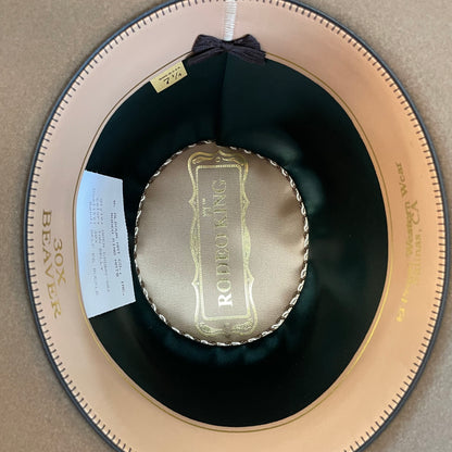 Rodeo King 30X Tan Belly Open Crown Felt Hat