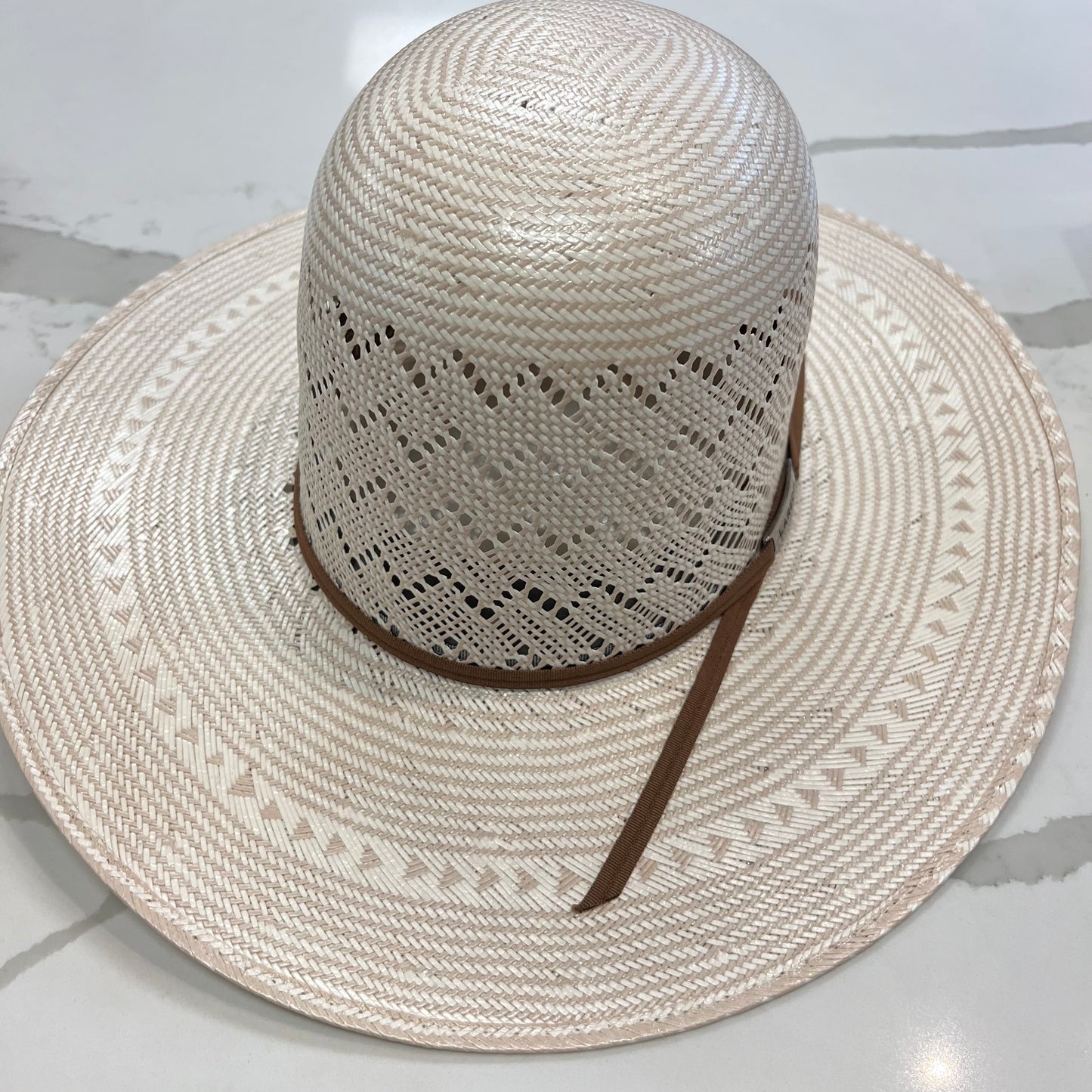 Arctic Hatters X El Primo Cherokee 6" Open Crown Straw Hat