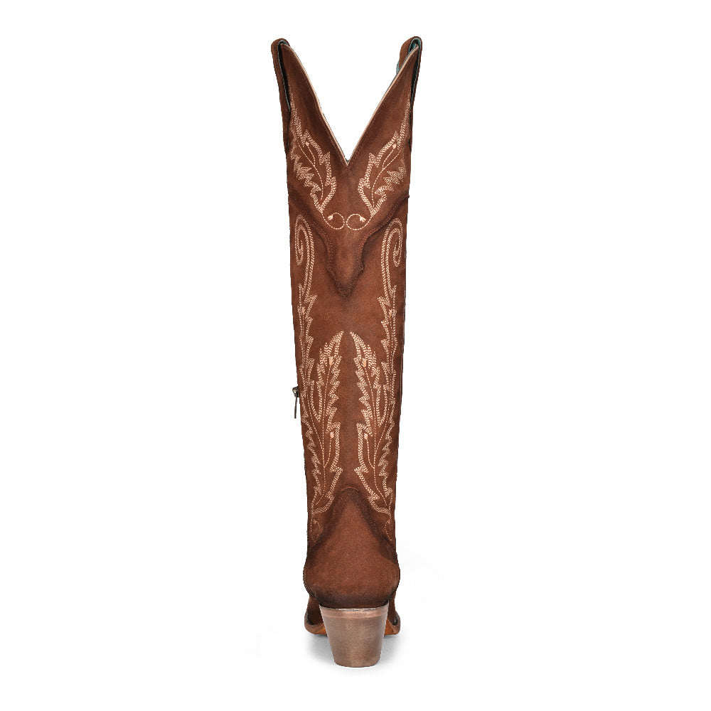 Laurel Over the Knee Boots Cognac