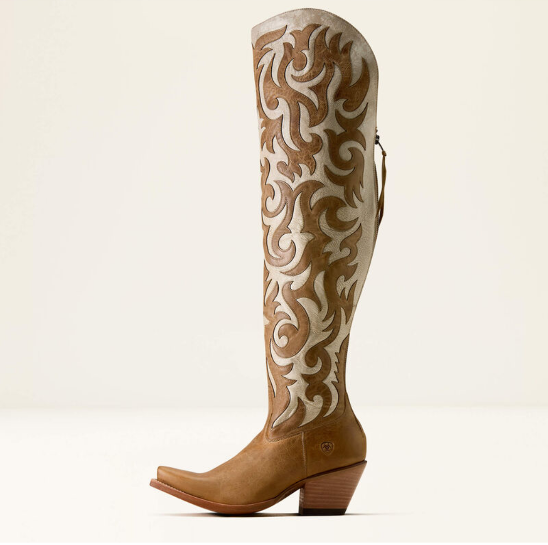 Women Lyra Flaxen Tan/Cream Candle 10080302