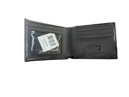 Red Dirt Bifold Wallet Blk W/ Wine And Claret Morning Star 24068881W6