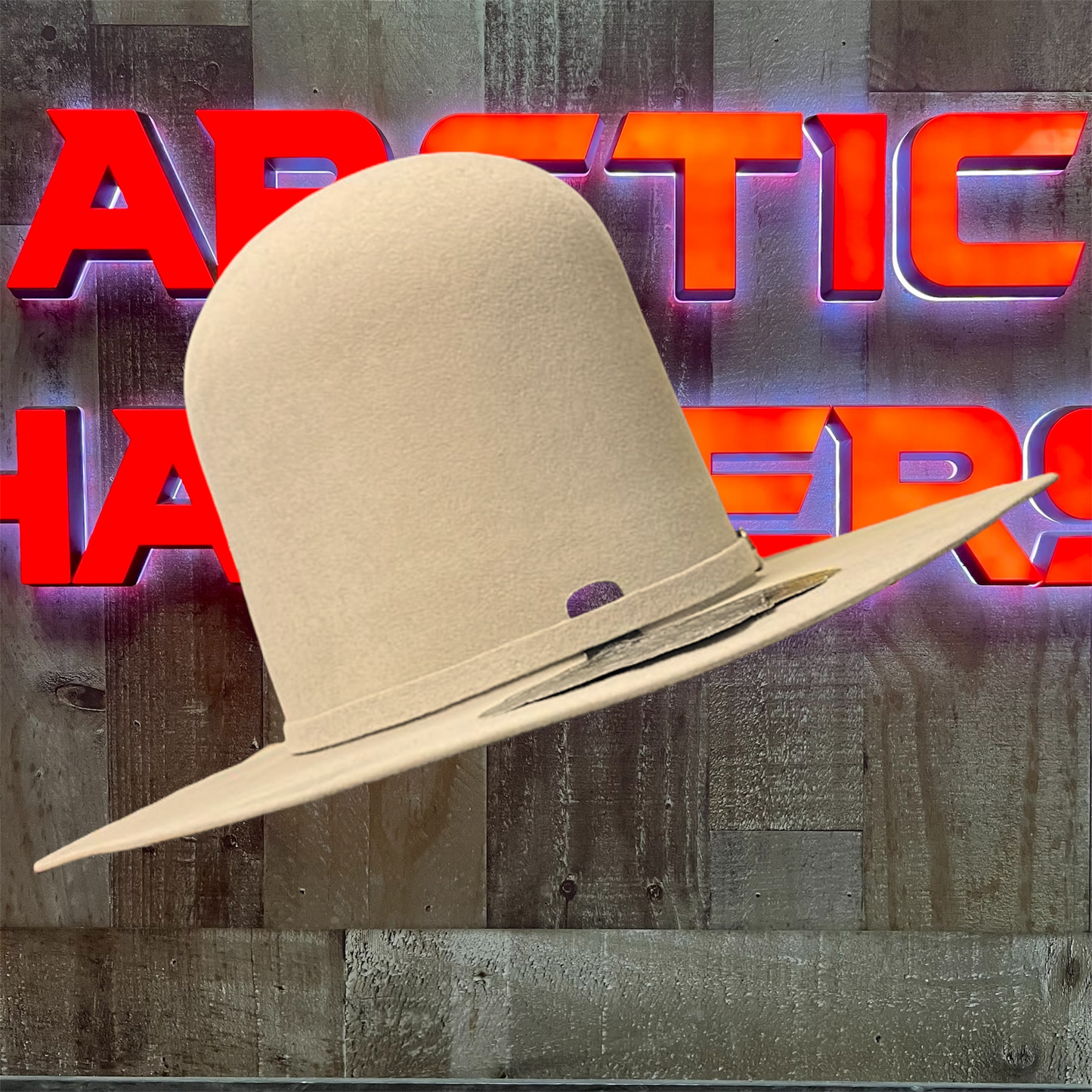 Laredo Wool Tall Crown Natural Felt