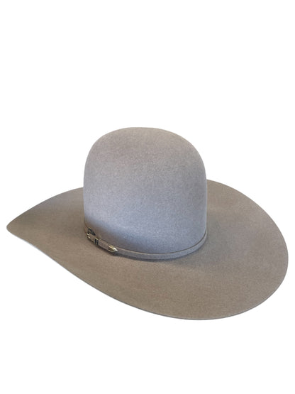 Rodeo King 60X Natural 6" Open Crown Felt Hat