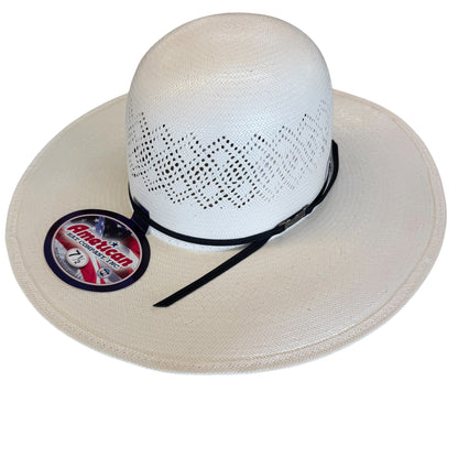 American Hat 8140 Straw 6" Open Crown