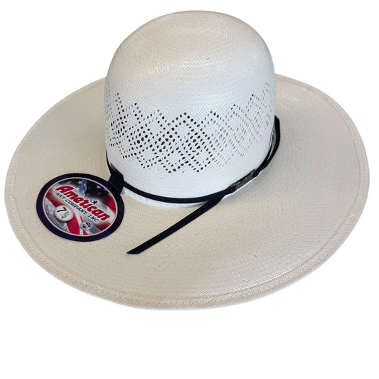 American Hat 8140 Straw 6" Open Crown