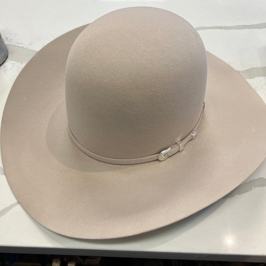 American Hat 40X Silver Belly Hat 6" Corona Abierta