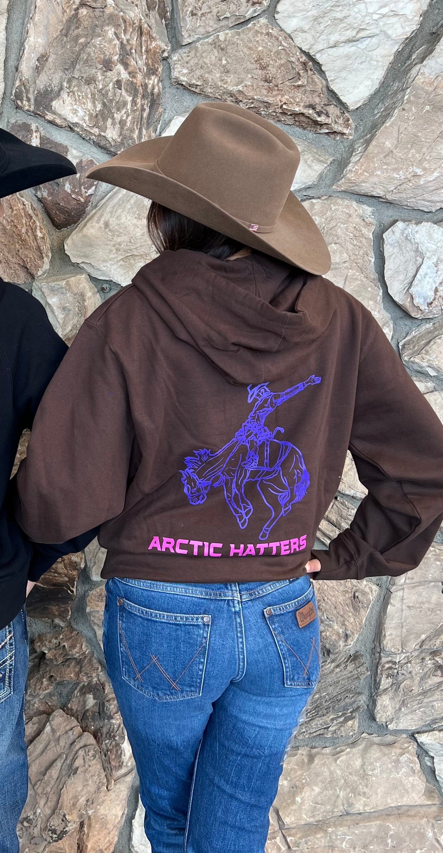 The Arctic Hatters BB Edition sudadera con capucha marrón