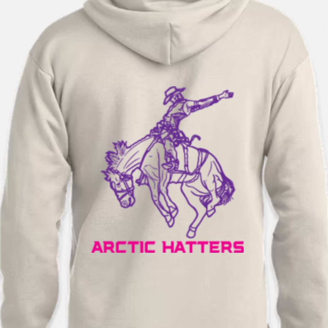 Sudadera con capucha color crema Benito Concert Edition de The Arctic Hatters