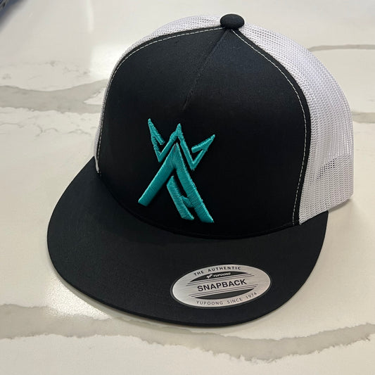 King Arctic Teal BW Trucker Hat