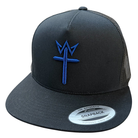King Cross Blue/Blk Trucker Hat