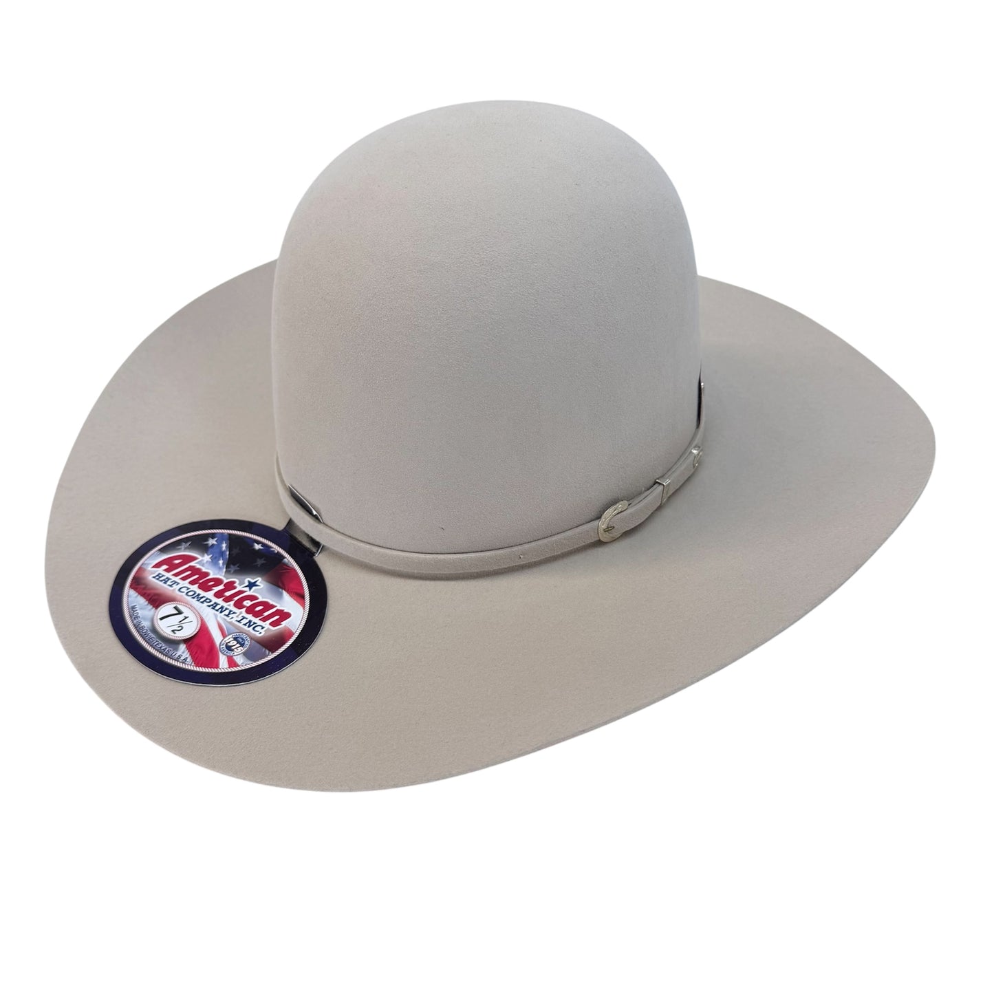 American Hat 40X Silverbelly Felt Hat 6" Open Crown