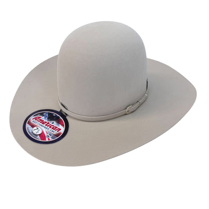 American Hat 40X Silverbelly Felt Hat 6" Open Crown