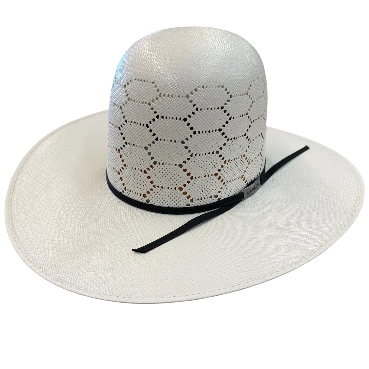 Arctic Hatters X El Primo Arctic Honeycomb 6" Open Crown Straw Hat