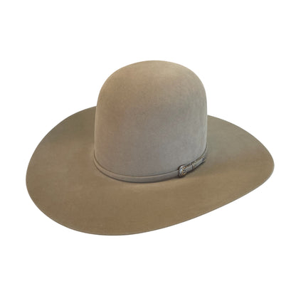 Rodeo King 60X Pecan 6" Open Crown Felt Hat