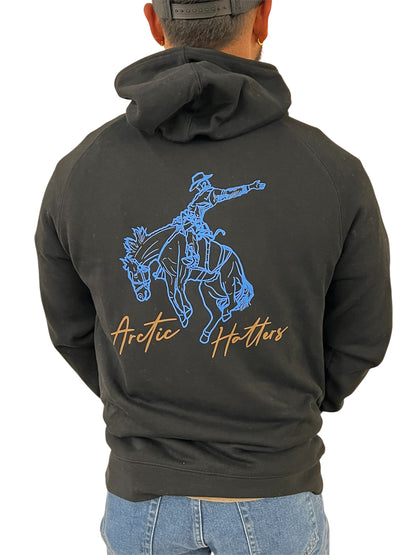 Arctic Hatters Bronc Black Hoodie