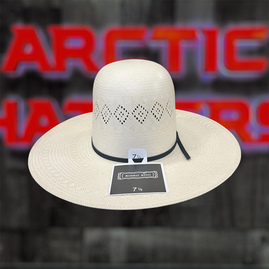 Rodeo King 24K Straw Hat Open Crown