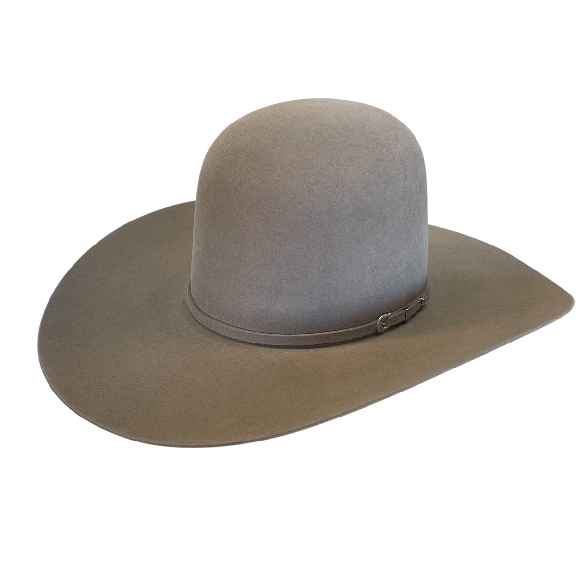 Rodeo King 10X Pecan Open Crown Felt Hat