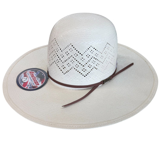 American Hat 8130 Straw 6" Open Crown