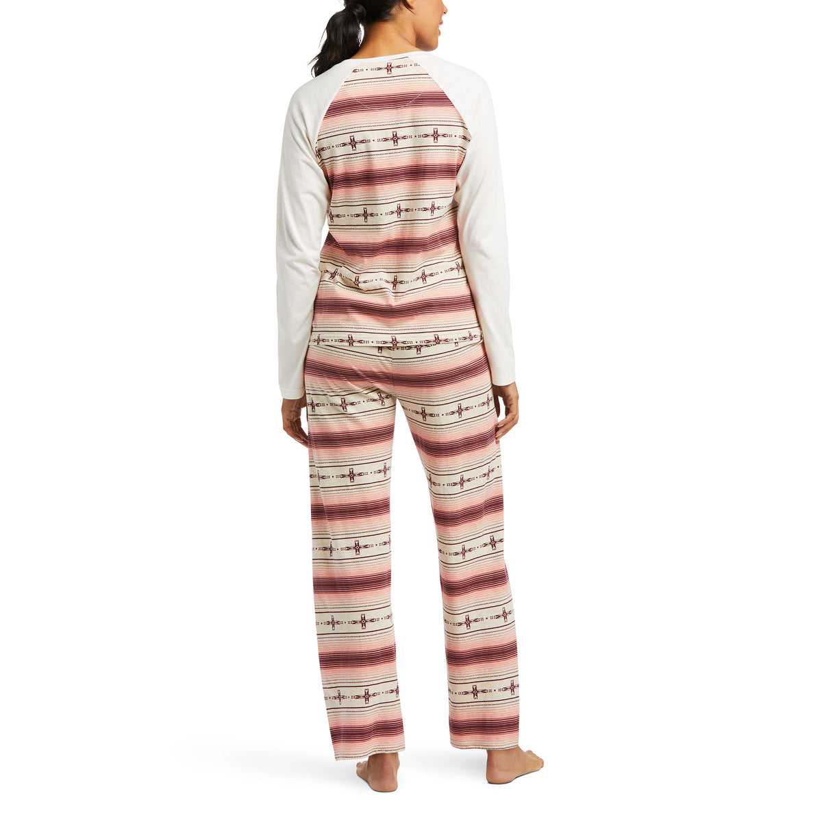 Women’s PJ Set Multi Print 10037917 FINAL SALE