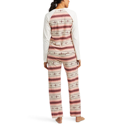 Women’s PJ Set Multi Print 10037917 FINAL SALE