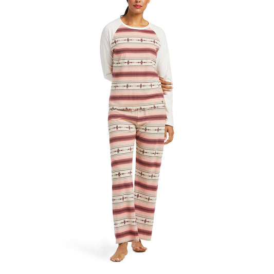 Women’s PJ Set Multi Print 10037917 FINAL SALE