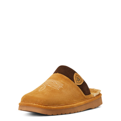 Men's Silversmith Square Toe Slipper Chestnut