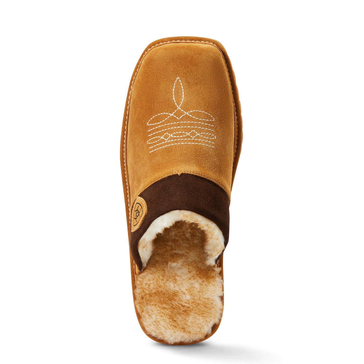 Men's Silversmith Square Toe Slipper Chestnut