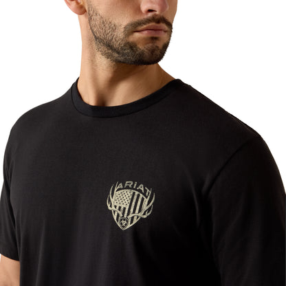 Men’s Ariat Euromount Patriot SS T-Shirt 10079498