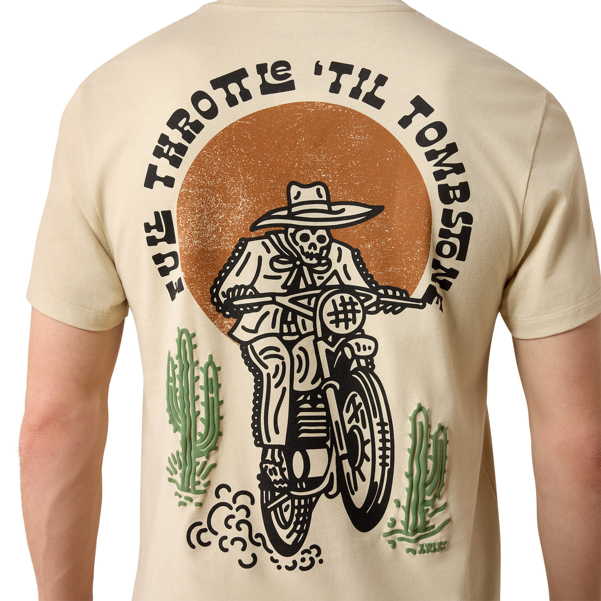Men Full Throttle T-Shirt Natural 10080590
