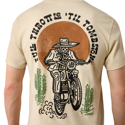 Men Full Throttle T-Shirt Natural 10080590